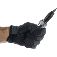 Ударно-поворотная отвертка MATRIX с набором бит 1/2", 6 шт. в пластиковом боксе 11575