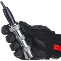 Ударно-поворотная отвертка MATRIX с набором бит 1/2", 6 шт. в пластиковом боксе 11575