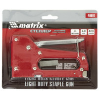 Пластиковый мебельный степлер MATRIX 40907
