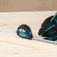 Рулетка 3 м x 16 мм GROSS Ergonomisch 31101