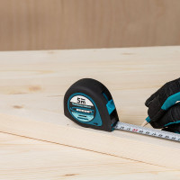 Рулетка GROSS Ergonomisch 5 м, 19 мм, магнитный обрезиненный зацеп 31102