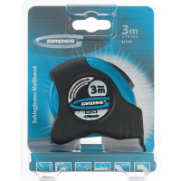 Рулетка 3 м x 19 мм GROSS Schlagfest 31111