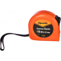 Рулетка SPARTA Classic,10 м х 25 мм, пластиковый корпус// 31305