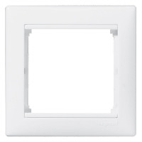 Рамка Legrand 1 пост Valena белый 774451
