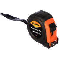 Рулетка SPARTA Elastica,5 м х 18 мм, обрезиненный корпус// 31312