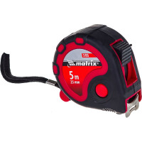 Рулетка 5 м х 25 мм Status 3 fixations MATRIX 31035
