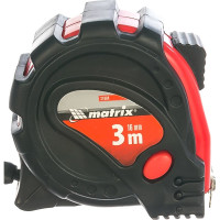 Рулетка 3 м х 16 мм Status magnet 3 fixations MATRIX 31004