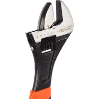 Разводной ключ 250 мм двухкомпонентная рукоятка SPARTA 15543