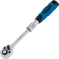 Телескопический трещоточный ключ 1/4" GROSS 14074