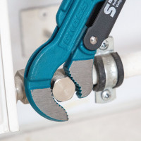 Трубный рычажный ключ №1 тип S, цельнокованый, CrV GROSS 15611