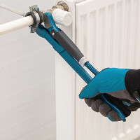 Трубный рычажный ключ №1 тип S, цельнокованый, CrV GROSS 15611