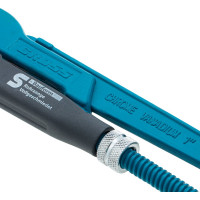 Трубный рычажный ключ №1 тип S, цельнокованый, CrV GROSS 15611