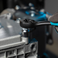 Ключ-трещотка 1/4" GROSS Comfort 14086