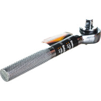 Ключ-трещотка SPARTA 1/4 CrV, с переключателем// 140205