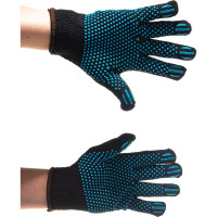 Перчатки трикотажные утепленные с защитой от скольжения (7 класс; размер L-XL) "МАСТЕР" ЗУБР 11462-XL