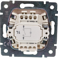 Выключатель Legrand одноклавишный с подсветкой Legrand Valena 10А 250В схема 1L безвинтовые зажимы слоновая кость 695601