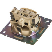 Розетка Legrand с заземлением Legrand Valena без шторок 16А 250В винтовые зажимы слоновая кость 695612