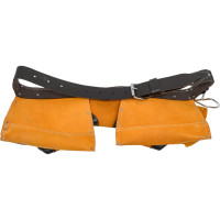 Пояс для инструментов из натуральной кожи (9 карманов) KRAFTOOL 1-38520