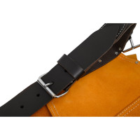 Пояс для инструментов из натуральной кожи (9 карманов) KRAFTOOL 1-38520