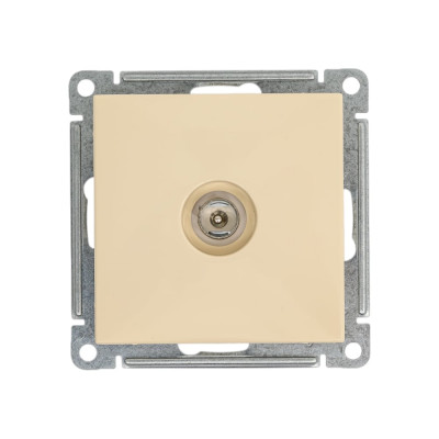 Телевизионная оконечная розетка, бежевая WESSEN 59 Systeme Electric RTS-151-2-86