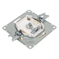 Телевизионная оконечная розетка, бежевая WESSEN 59 Systeme Electric RTS-151-2-86