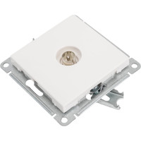Телевизионная оконечная розетка, белая WESSEN 59 Systeme Electric RTS-151-1-86