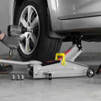 Гидравлический подкатной домкрат MATRIX MASTER 2 т, h подъема 135–355 мм 51020