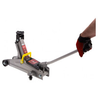 Гидравлический подкатной домкрат MATRIX MASTER 2 т, h подъема 135–355 мм 51020