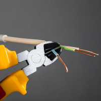 Бокорезы MATRIX Insulated, 180мм, двухкомпонентные рукоятки PROFESSIONAL 17508