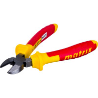 Бокорезы MATRIX Insulated, 180мм, двухкомпонентные рукоятки PROFESSIONAL 17508