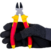 Бокорезы MATRIX Insulated, 180мм, двухкомпонентные рукоятки PROFESSIONAL 17508