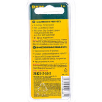 Биты "EXPERT" (E 1/4"; PZ 2; 50 мм; 2 шт.) KRAFTOOL 26123-2-50-2