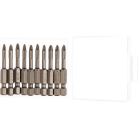 Биты "EXPERT" (E 1/4"; PZ 1; 50 мм; 10 шт.) KRAFTOOL 26123-1-50-10