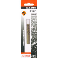 Сверло по металлу (2.8 мм; 3 шт; блистер) Р6М5 Энкор 25328