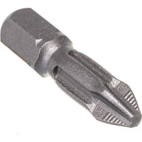 Торсионные кованые биты KRAFTOOL X-Drive PH2 25 мм 2 шт. 26121-2-25-2