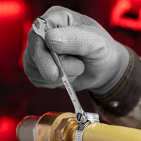 Ключ комбинированный, MATRIX 7 мм, CrV, полированный хром// 15151