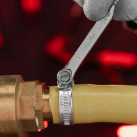 Ключ комбинированный, MATRIX 7 мм, CrV, полированный хром// 15151