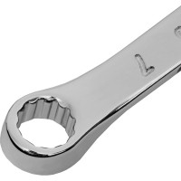 Ключ комбинированный, MATRIX 7 мм, CrV, полированный хром// 15151