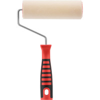 Валик MATRIX "Велюр" с двухкомпонентной ручкой, 180 мм, ворс 4 мм, D 44 мм, шерсть 80662