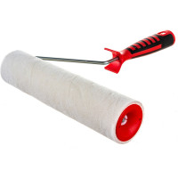 Валик 250 мм MATRIX  с двухкомпонентной ручкой, 250 мм, ворс 4 мм, D 44 мм, шерсть// 80663