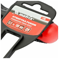 Отвертка MATRIX Fusion, SL3,0x100 мм, CrV, 3-х компонентная рукоятка "anti slip"// 11408