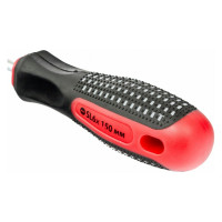 Отвертка MATRIX Fusion, SL6,0x150 мм, CrV, 3-х компонентная рукоятка "anti slip"// 11424