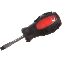 Отвертка MATRIX Anti-Slip, SL5,0x38 мм, CrV, двухкомп. рукоятка// 12202