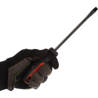 Отвертка MATRIX Anti-Slip, SL8,0x150 мм, CrV, двухкомп. рукоятка// 12226