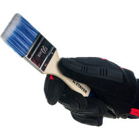 Плоская кисть STAYER AQUA искусственная щетина, деревянная ручка, 50 мм, 2" 01032-050