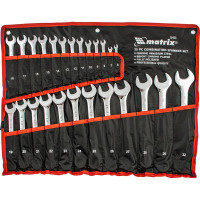 Набор комбинированных ключей, 6 - 32 мм, 25 шт., MATRIX 15425