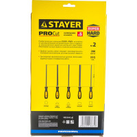 Набор напильников №2, 200 мм STAYER 1682-20-H5_z01