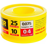 Фумлента "MASTER" (0.075 ммх25 ммх10 м) Stayer 12360-25-040