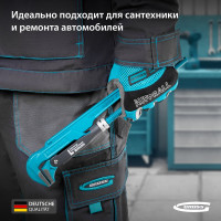 Ключ трубный рычажный GROSS №1, 1", цельнокованый, CrV, тип - "L"// 15601