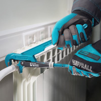 Ключ трубный рычажный GROSS №1, 1", цельнокованый, CrV, тип - "L"// 15601